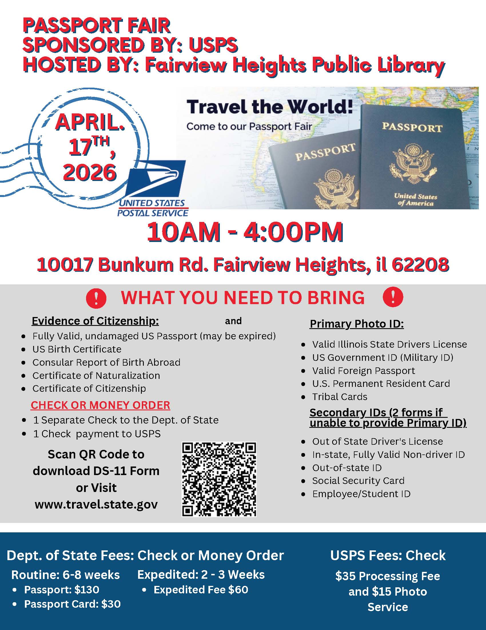 FHPL Passport Fair Flyer